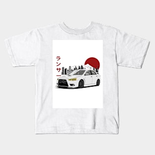 EVO X RED SUN Kids T-Shirt